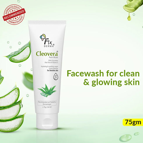 Fixderma Skincare Cleovera And Cucumber Face Wash